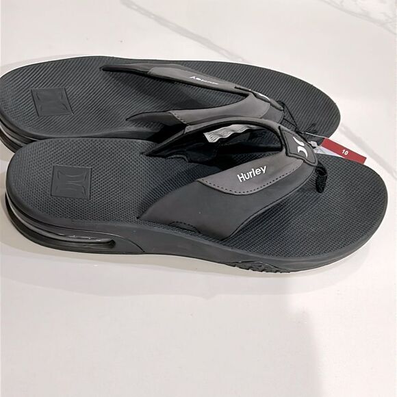 NWT Men’s Hurley Flip Flop Sandals - 10 - Picture 3 of 5